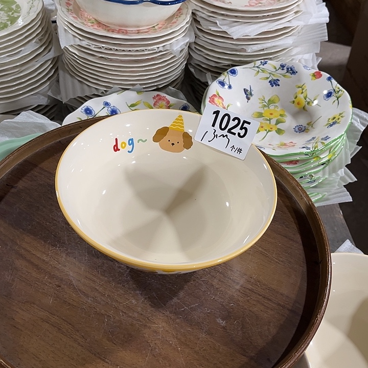 瓷微瑕外贸餐具1025