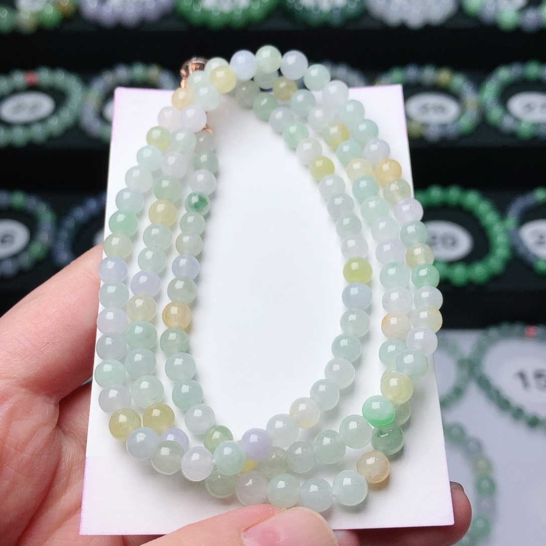 翡翠手链未镶嵌翡翠