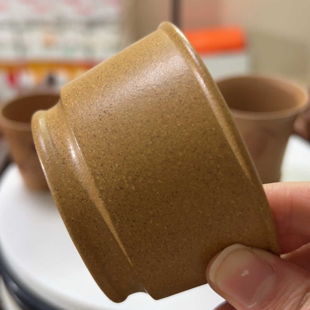 茶壶紫砂老段泥缸杯100