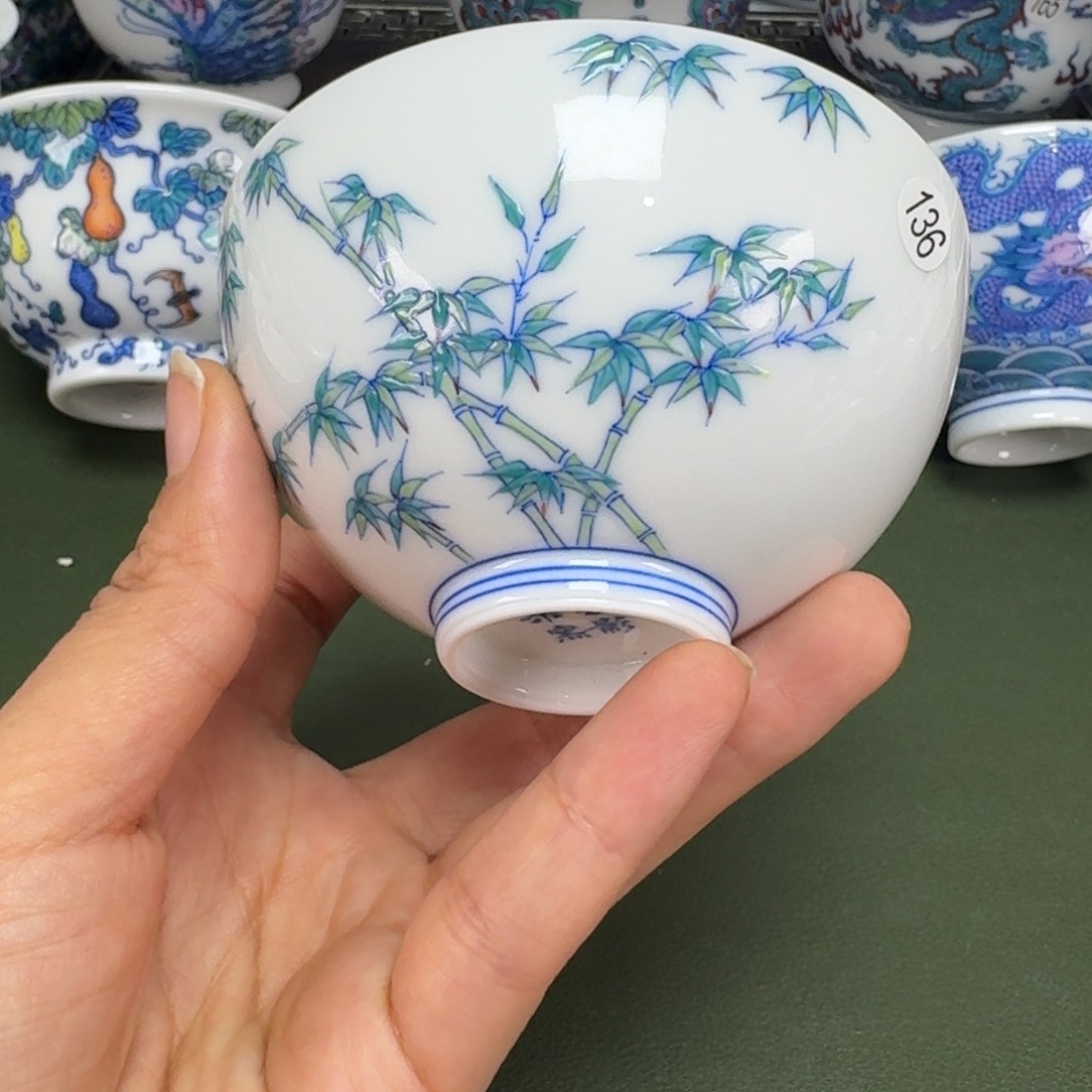 沙沙手工手绘茶具136