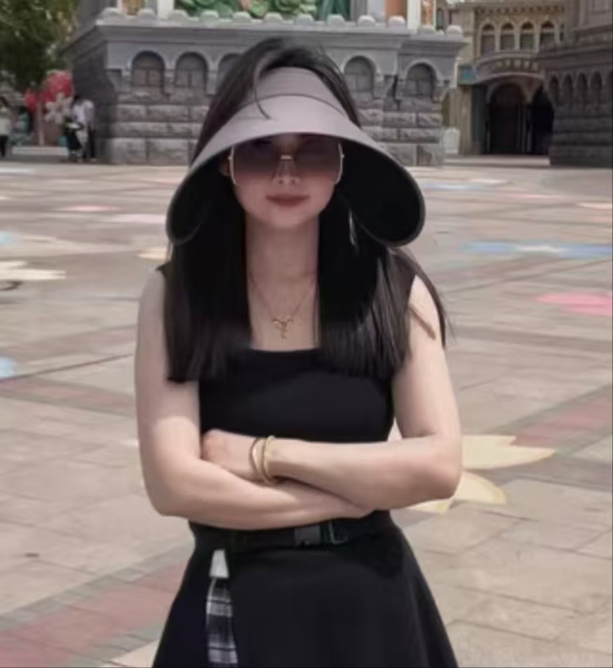 阿明大黑胶灯罩帽