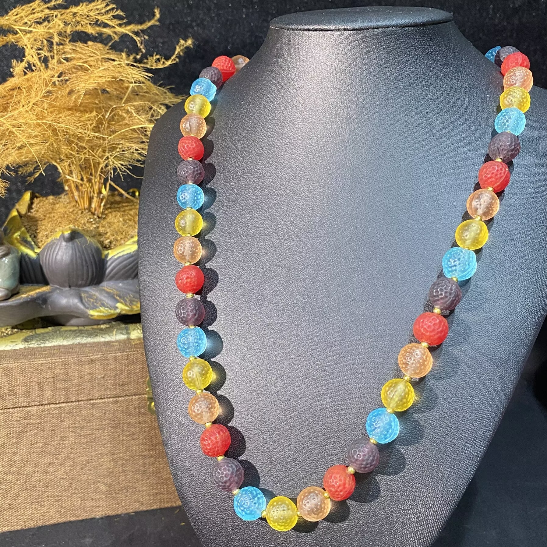 非金属珐琅项链 J4302  女款项链百搭精美