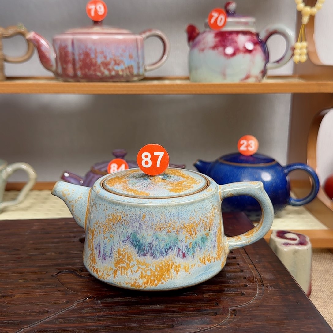 钧瓷茶壶茶壶茶壶