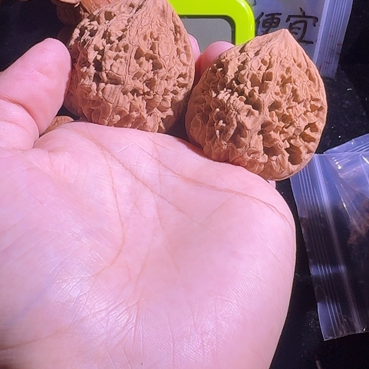 吊坠文玩核桃47尺寸的官帽