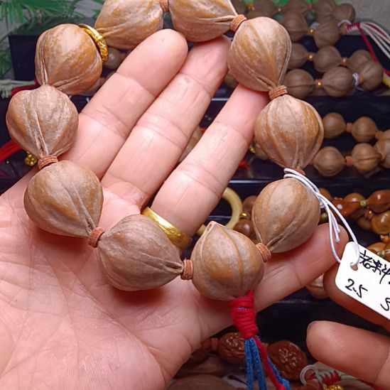 手串/手链橄榄核橄榄核手串三花铁核老料大蒜头核2.5