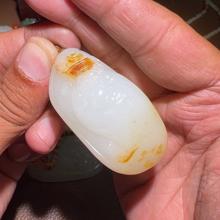 【闪购商品】和田玉吊坠(不含链)未镶嵌油**叔