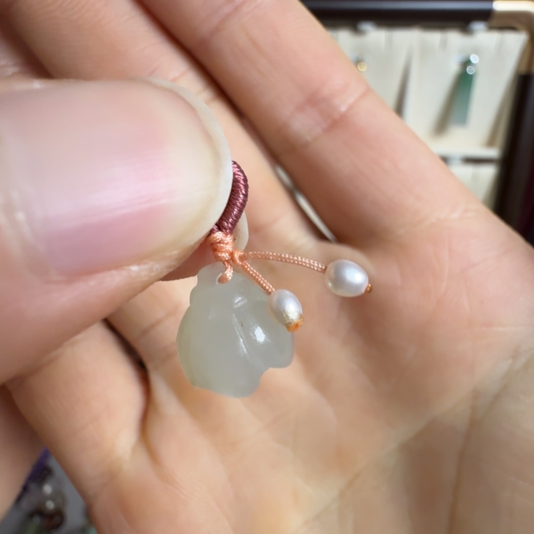 和田玉配石精编滴溜
