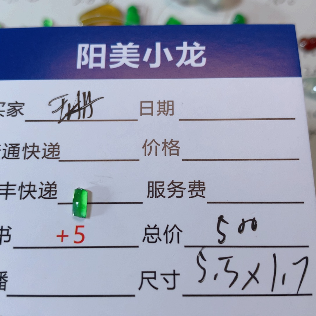 翡翠耳饰未镶嵌珊**?