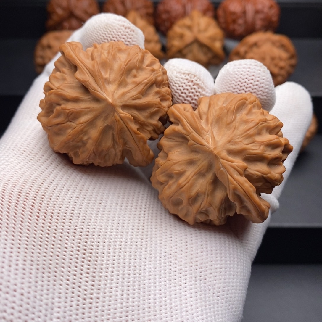 文玩核桃把件43尺全品野