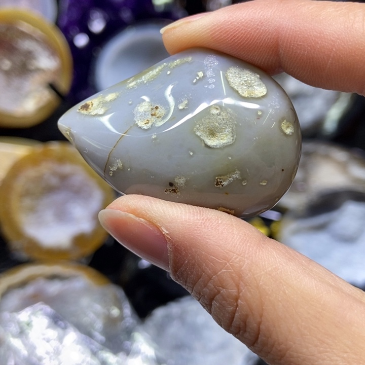 水晶水胆摆件未镶嵌