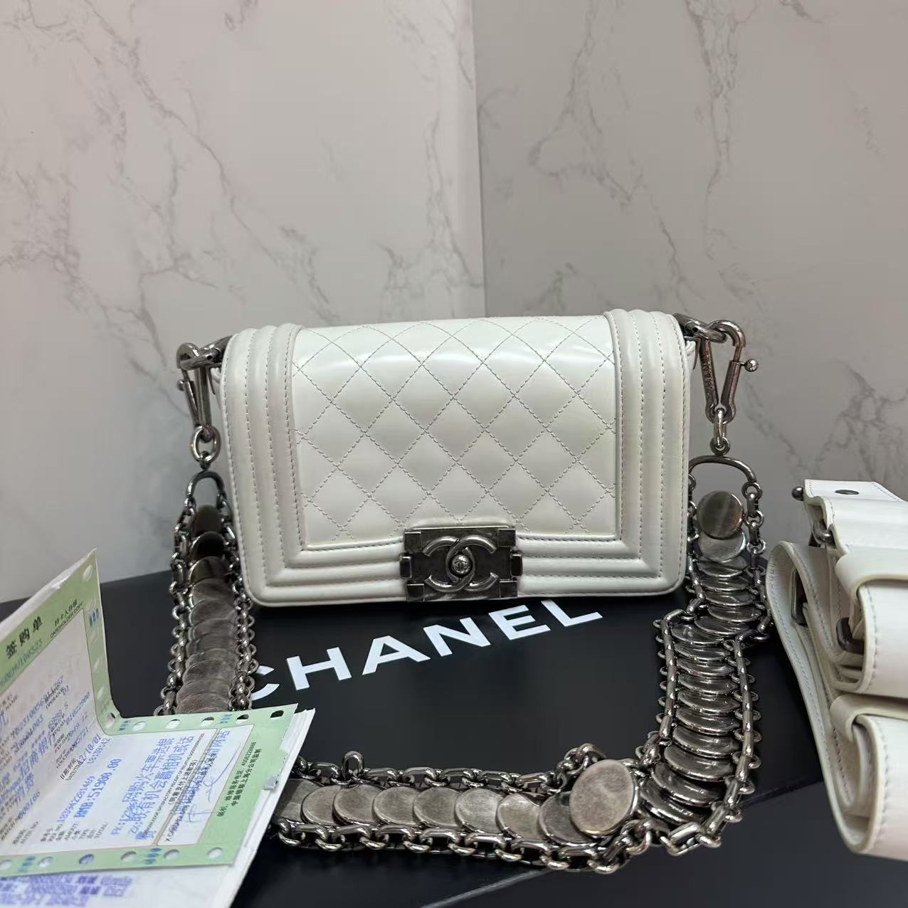 95新 Chanel/香奈儿 乱乱子中古/女士/单肩包/109118