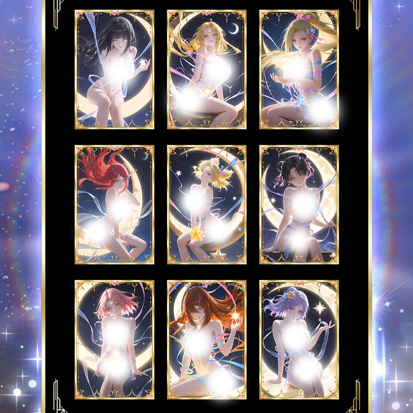 老湿专属【玩法合集】<酥卡文创>火影忍者拆卡主播典藏色纸