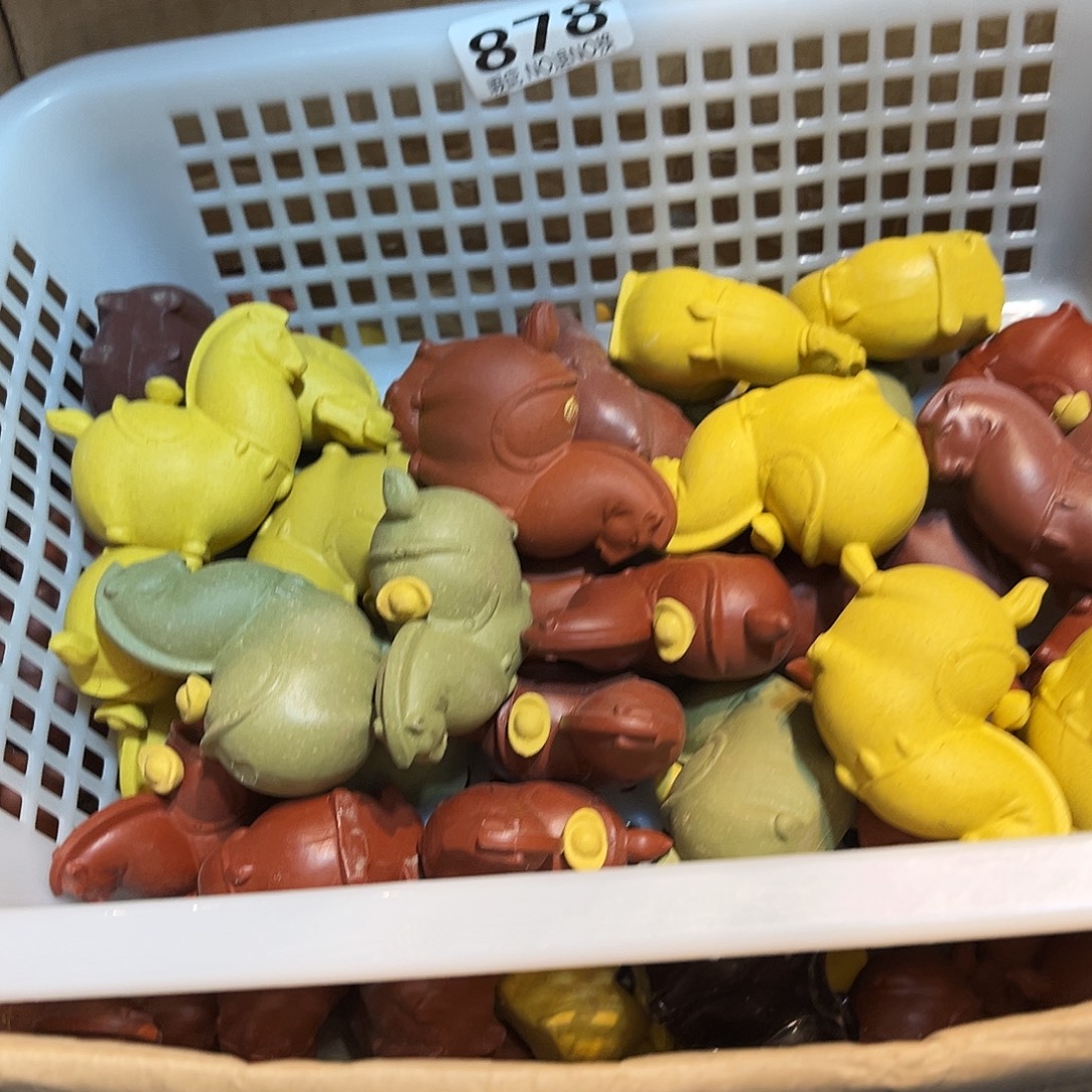 元***祯紫砂茶宠紫砂瑕疵