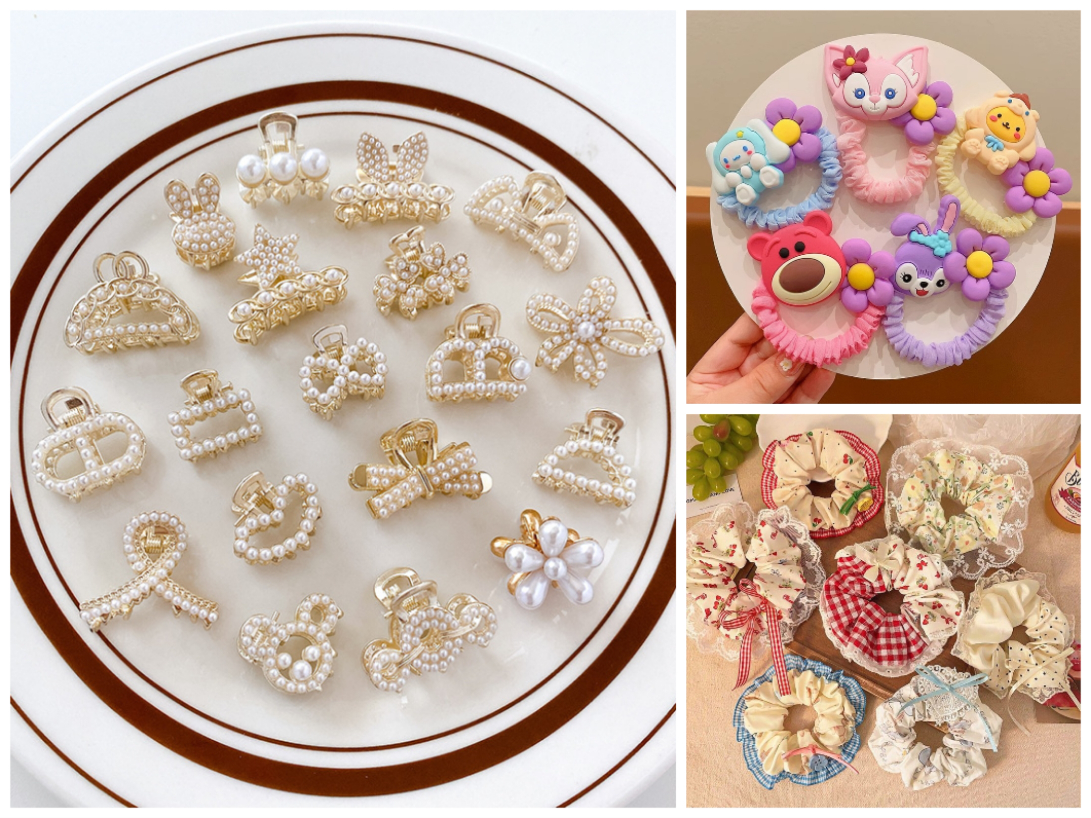 发夹日韩少女风欧美风抓夹自然精致气质发卡女边夹