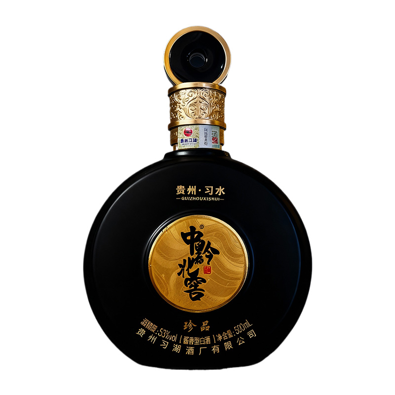 中黔北窖贵州习水酱香型白酒53度500ml53%Vol500ml