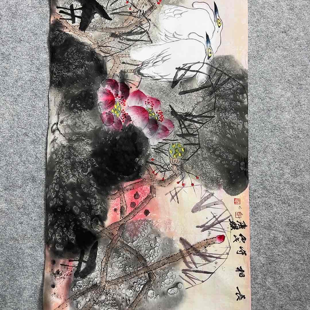 绘画彩*石庆骥国画作品