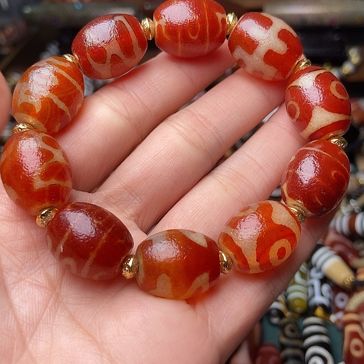 玛瑙/玉髓未镶嵌手链