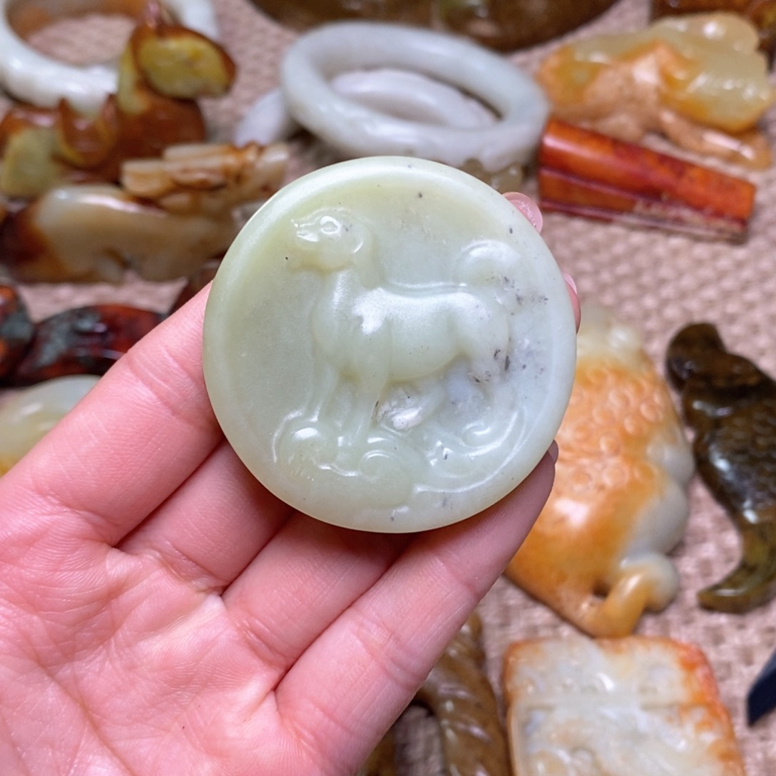 白玉菩提吊坠白玉菩提白玉菩提摆件