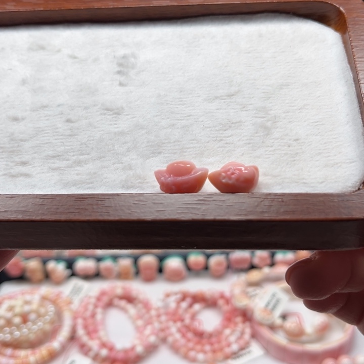 贝壳手串/手链粉贝小元宝