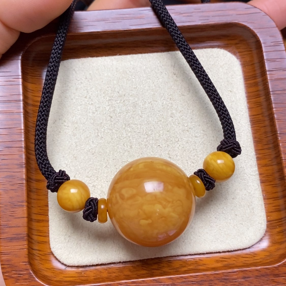 【闪购商品】蜜蜡颈饰未镶嵌项链