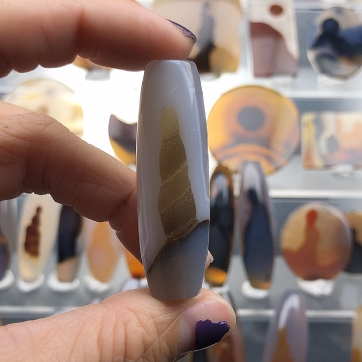 玛瑙/玉髓未镶嵌颈饰129