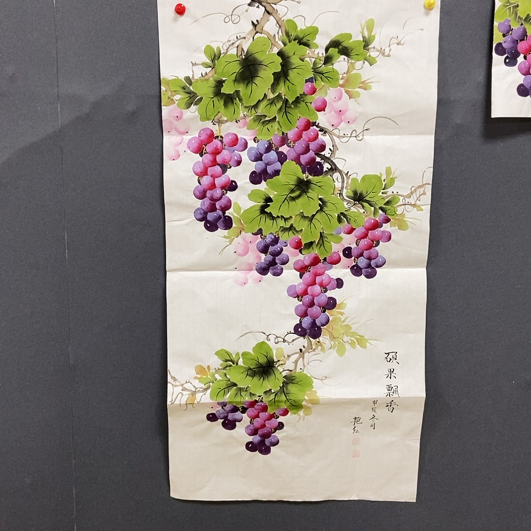 版画赵艳红手绘作品欣赏50.100