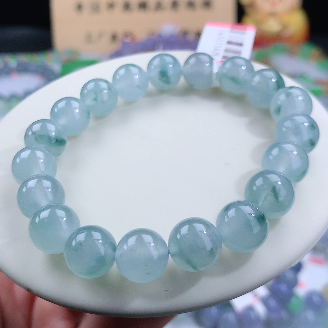 翡翠手链未镶嵌卡10