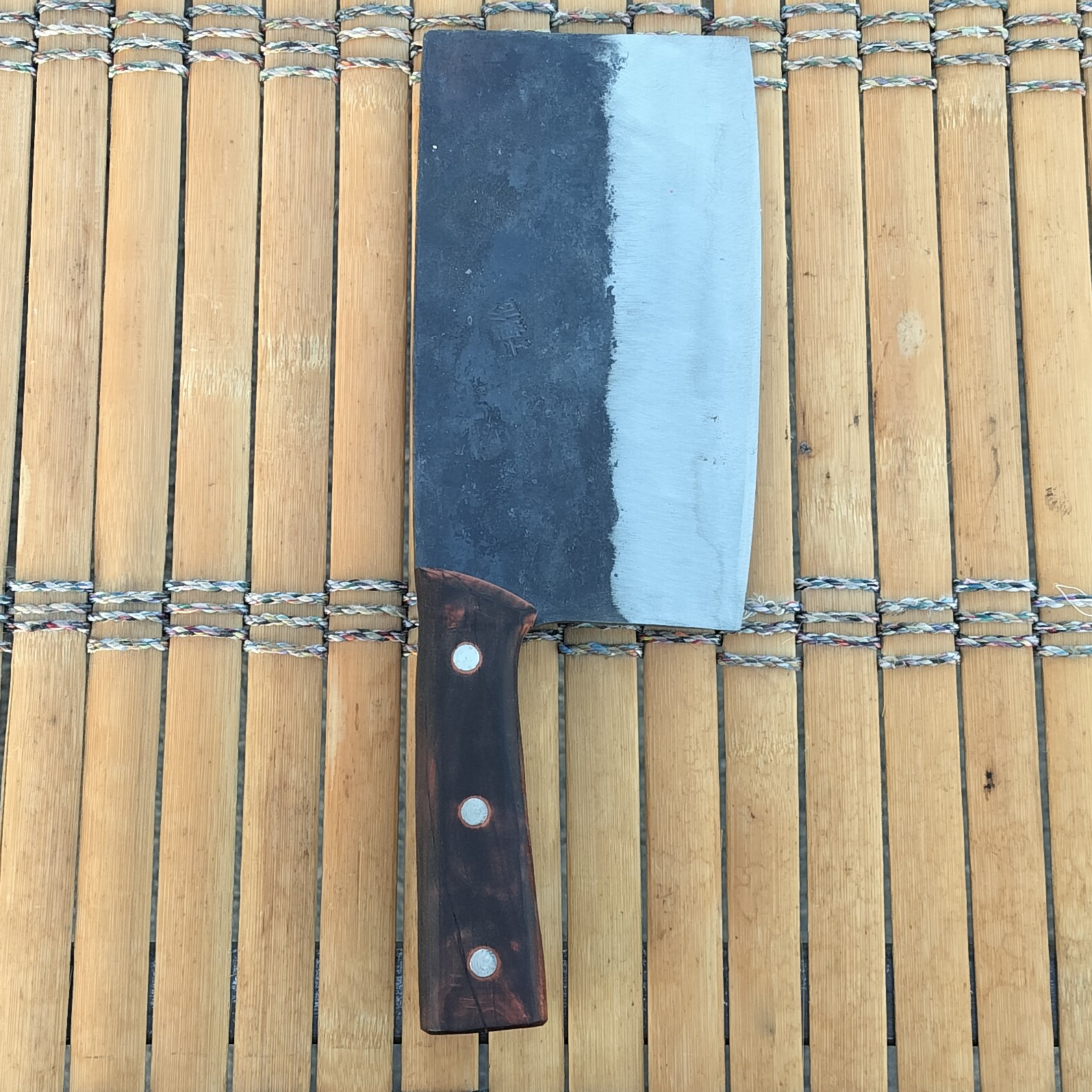 马店菜刀，重7两左右家用菜刀，老式夹钢刀