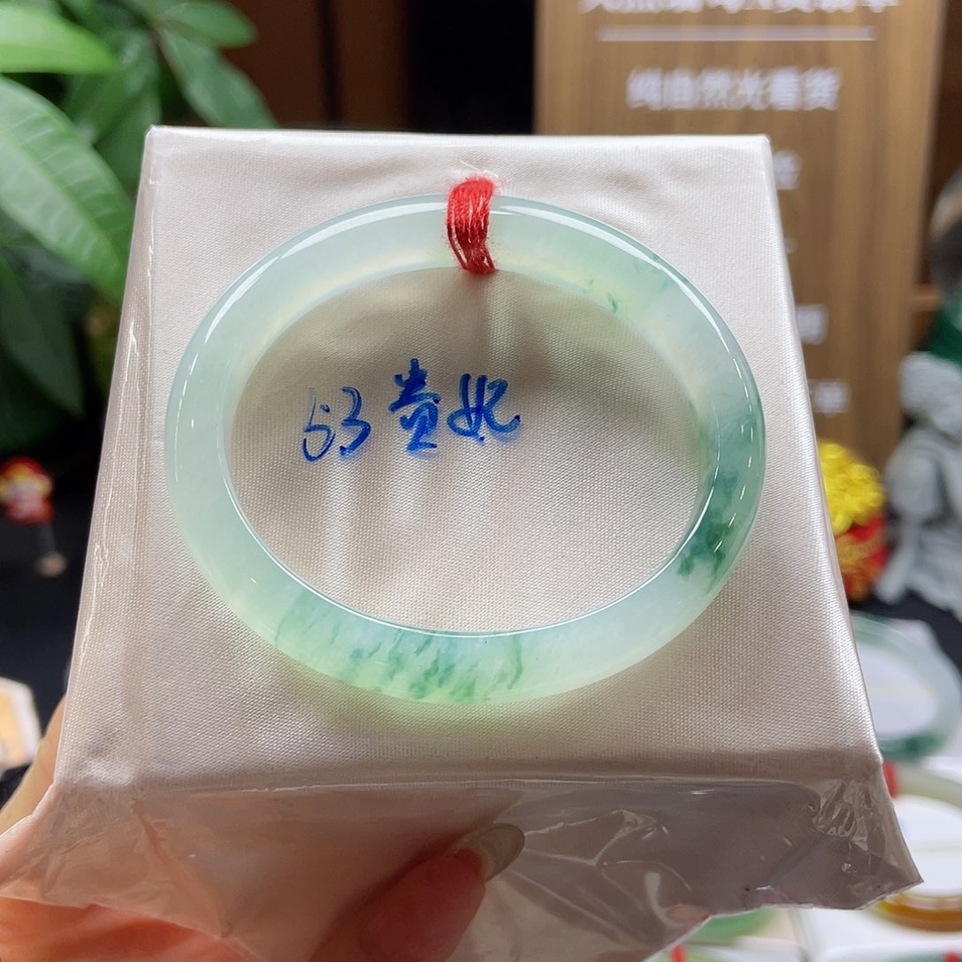 翡翠手镯未镶嵌193 号链接