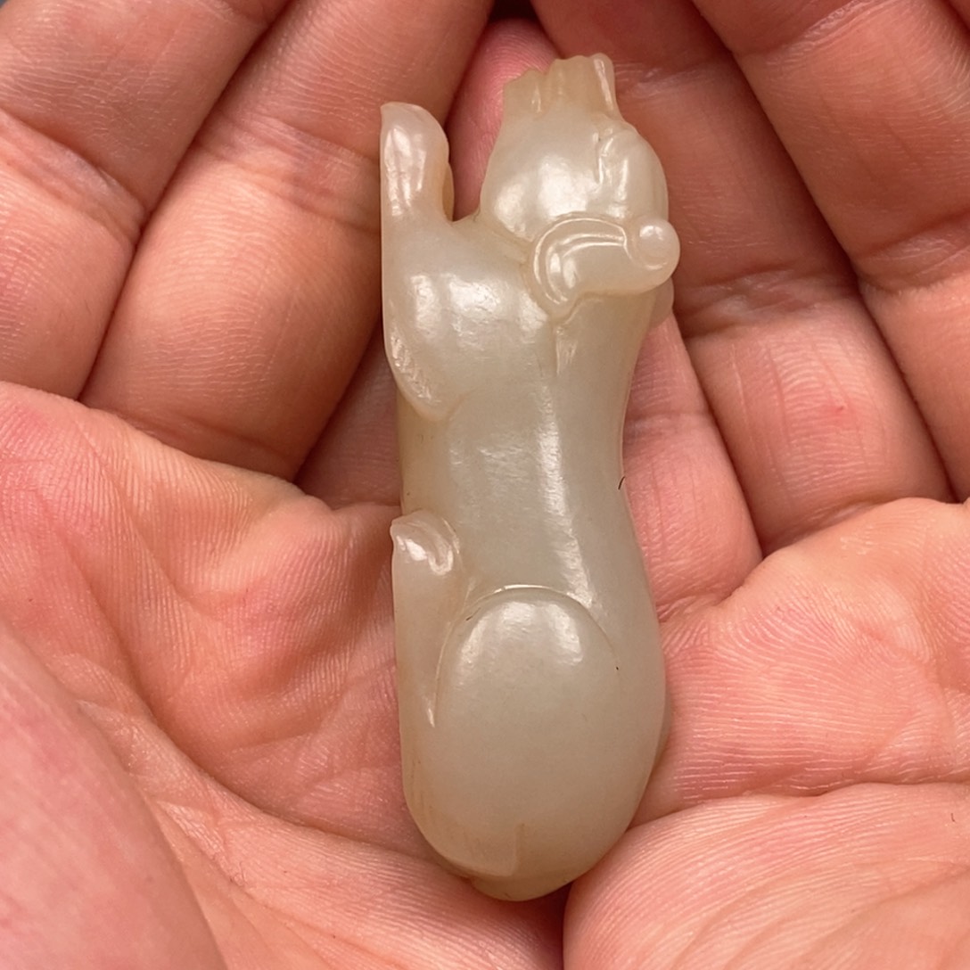 和田玉挂件未镶嵌三*