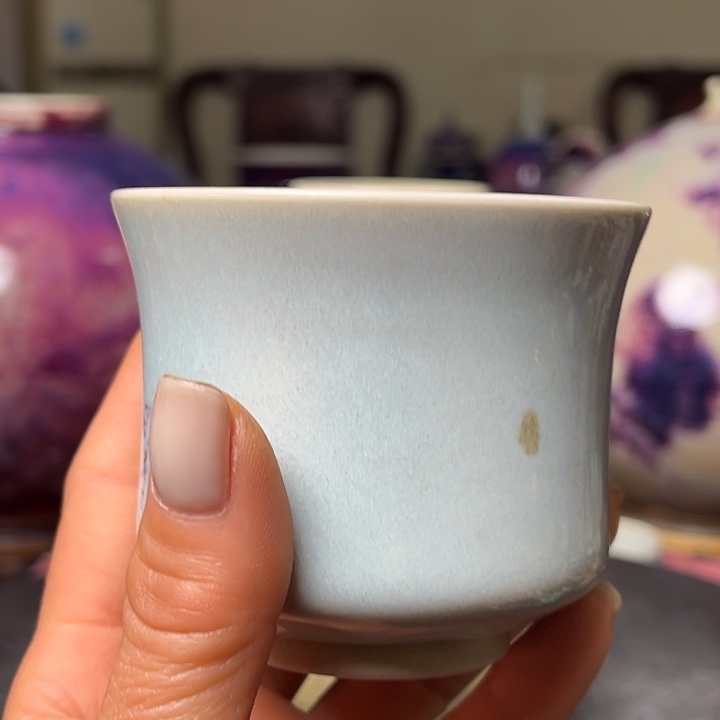 梦***水瓷片牛家钧窑牛自恒老师钧瓷