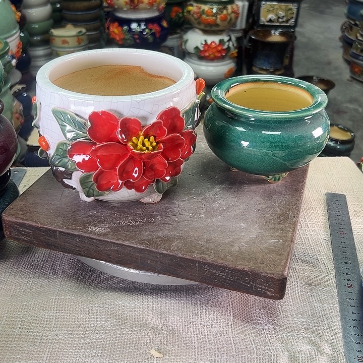 1***_泳坤堂石湾花盆陶瓷