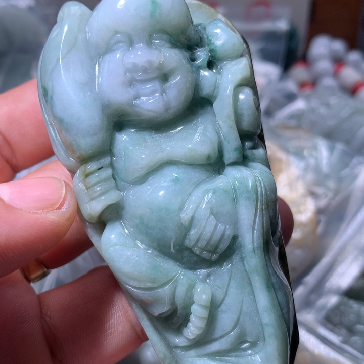 翡翠未镶嵌颈饰保真天然a货翡翠