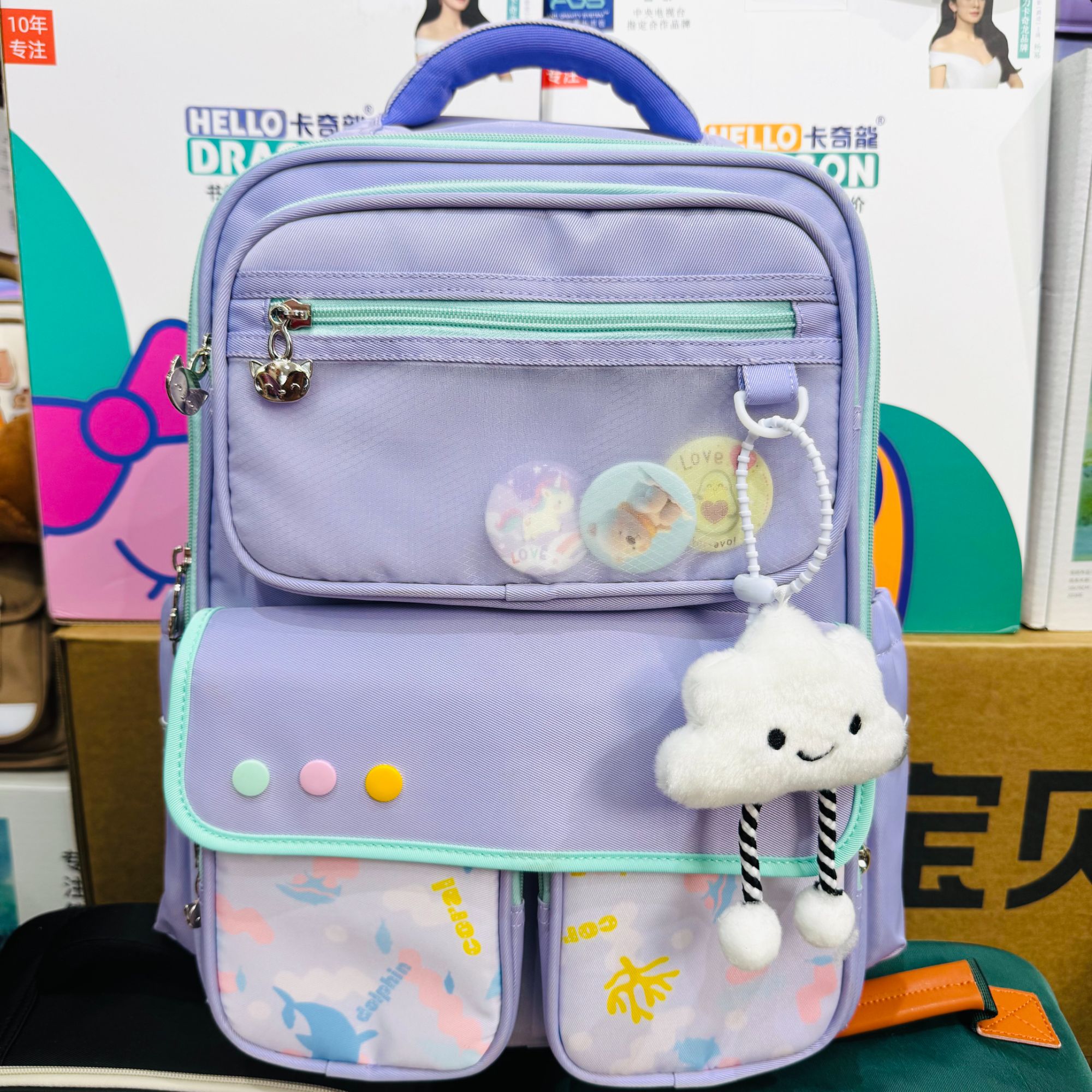 【清货】品牌儿童书包2-6年级商超撤160