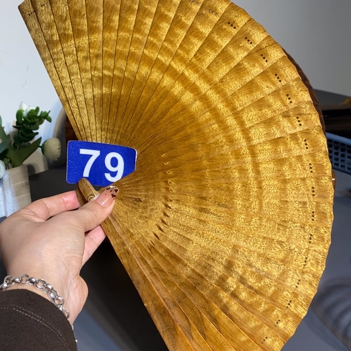 金丝楠金丝楠木扇子