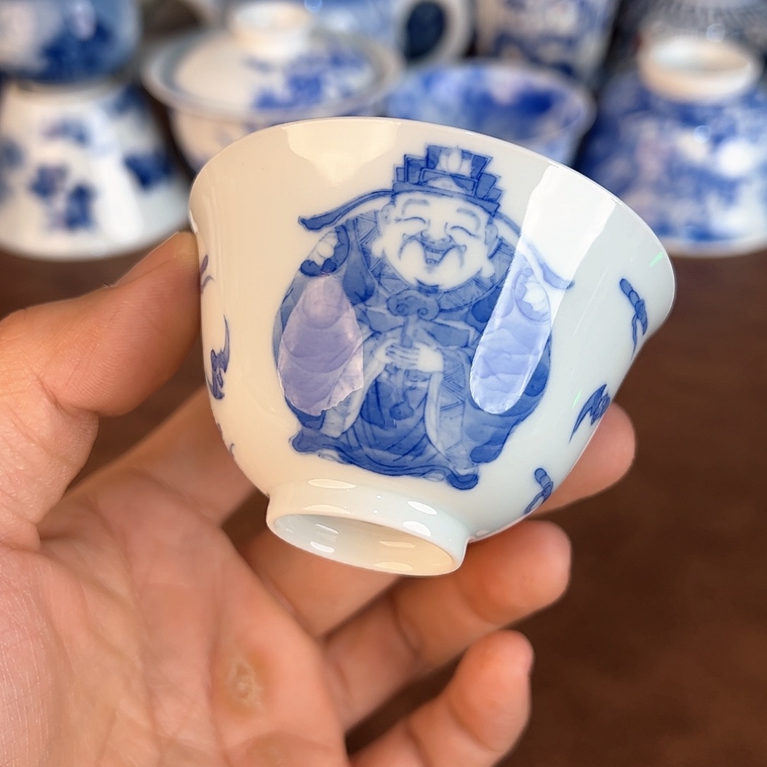 杯安*?景德镇全手工手绘陶瓷