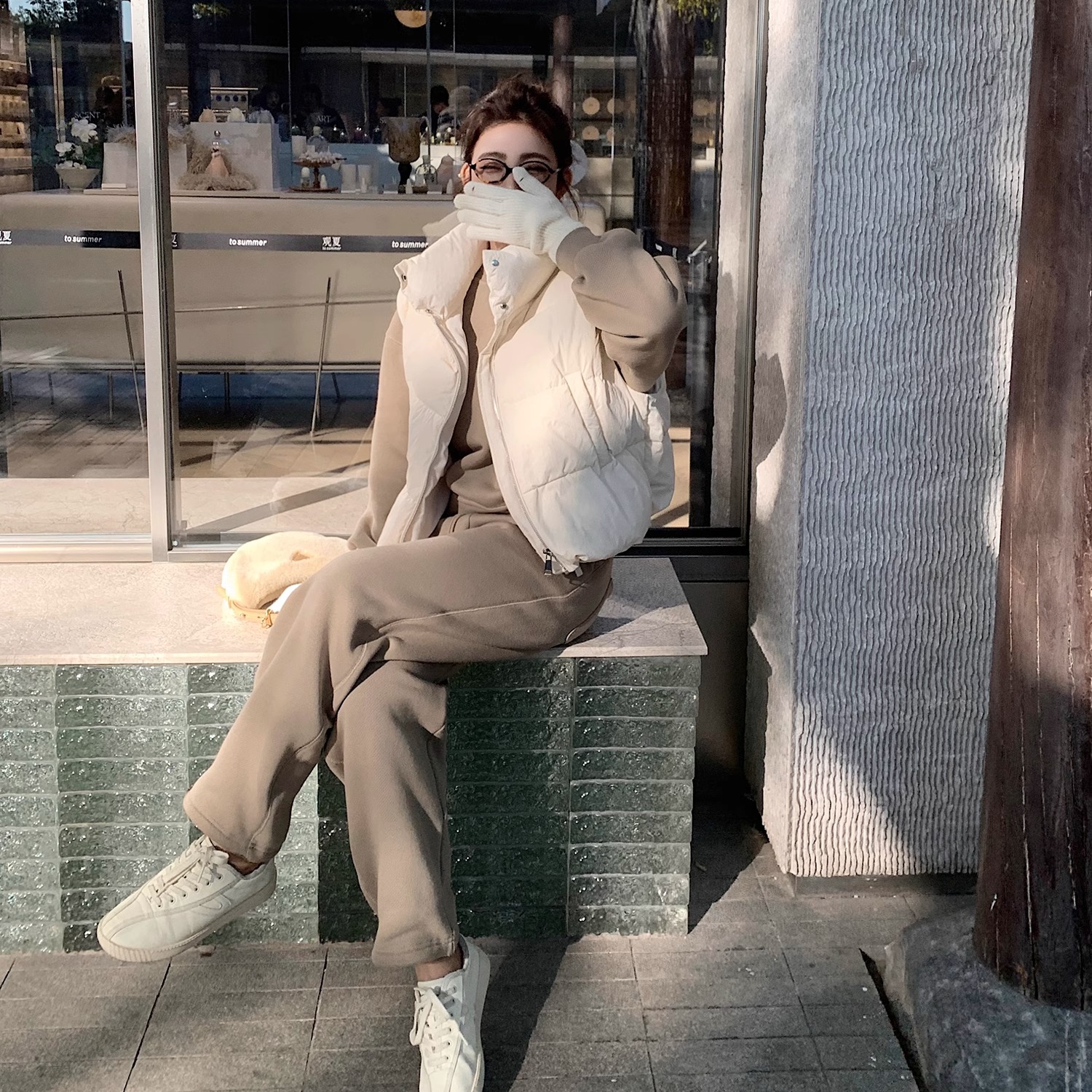 Lilylikes—“慕斯泡泡”三星清洁90白鸭绒 轻盈保暖羽绒马甲