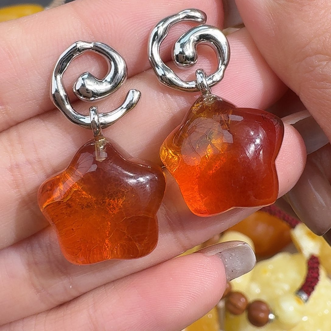 珍***好琥珀未镶嵌裸石我