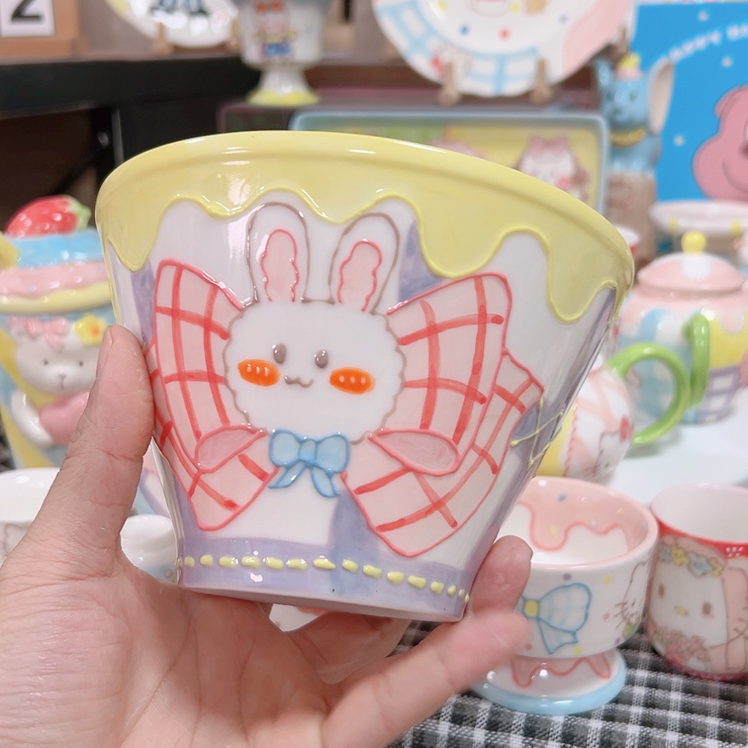 可爱陶瓷高温手作
