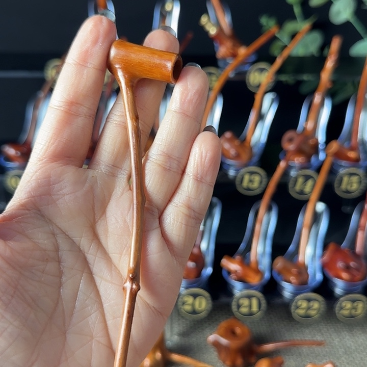 青***水香榧木贵州檬子木烟斗