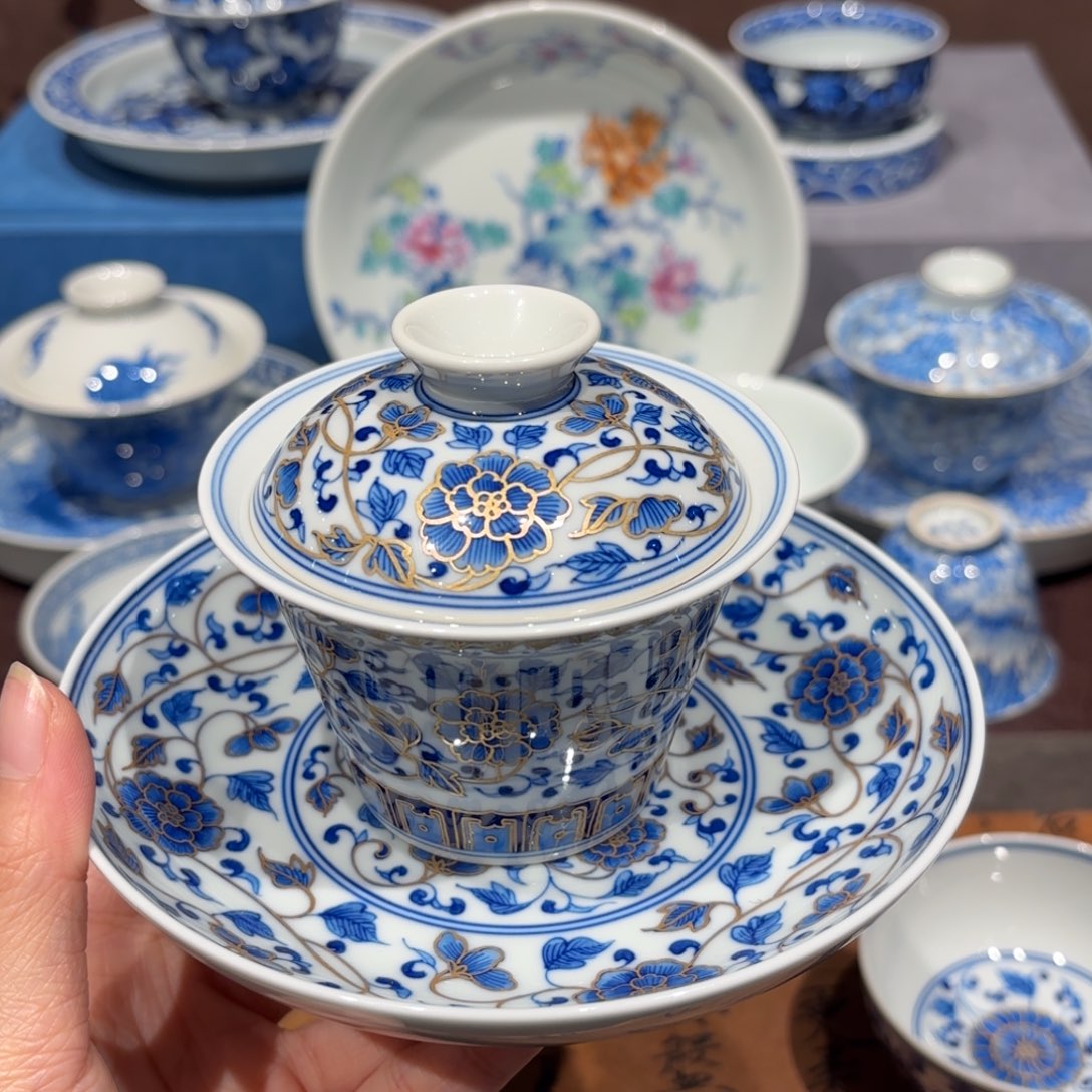瓷片景德镇纯手工手绘