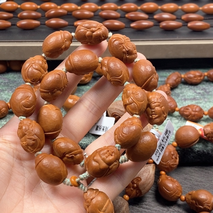 橄榄核手串/手链弥勒佛