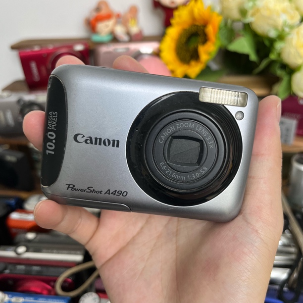9新 Canon/佳能 佳能a490自备五号电池网红款冷白皮