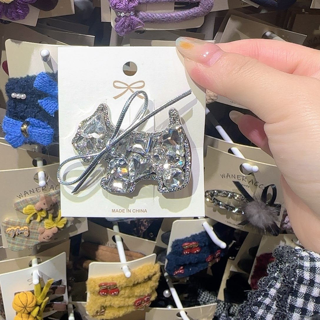 皮质非金属小狗压夹