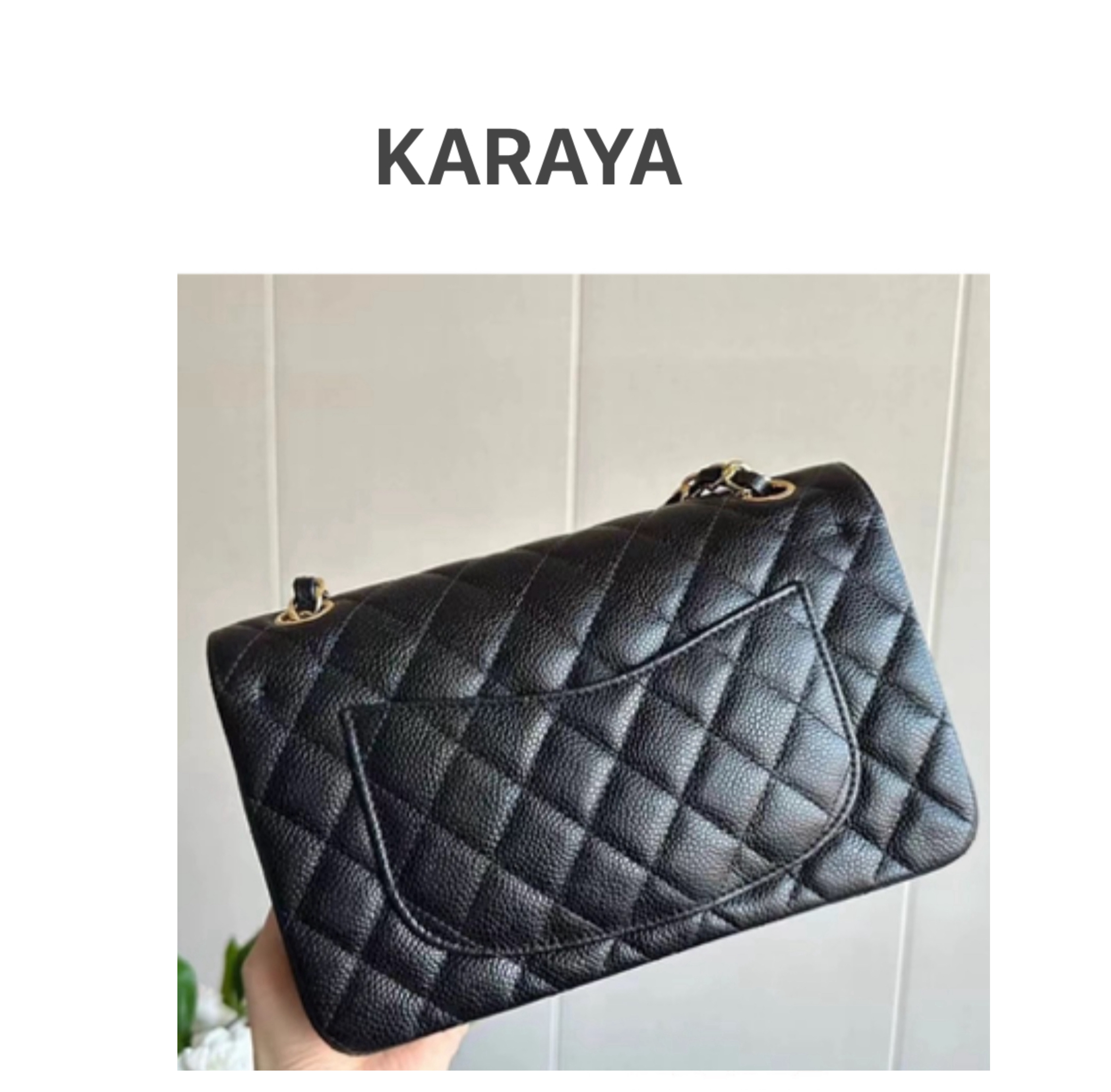 B054· KARAYA新款时尚百搭女包【黑色】2529