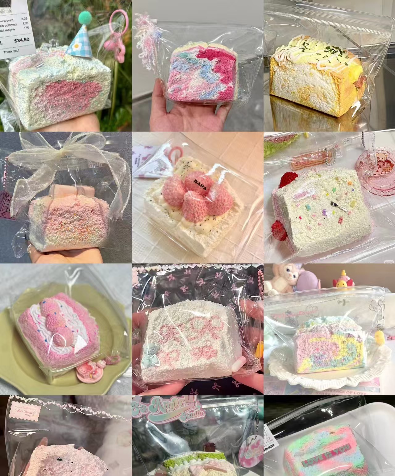 【瑕疵】扣号自选款式食品级硅胶捏捏解压玩具