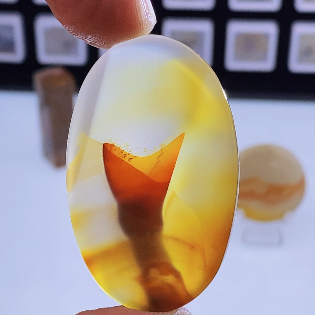 玛瑙/玉髓未镶嵌吊坠(不含链)315