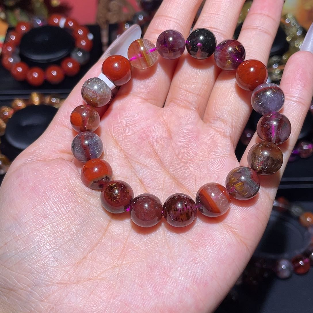 水晶极光多宝11未镶嵌极光多宝