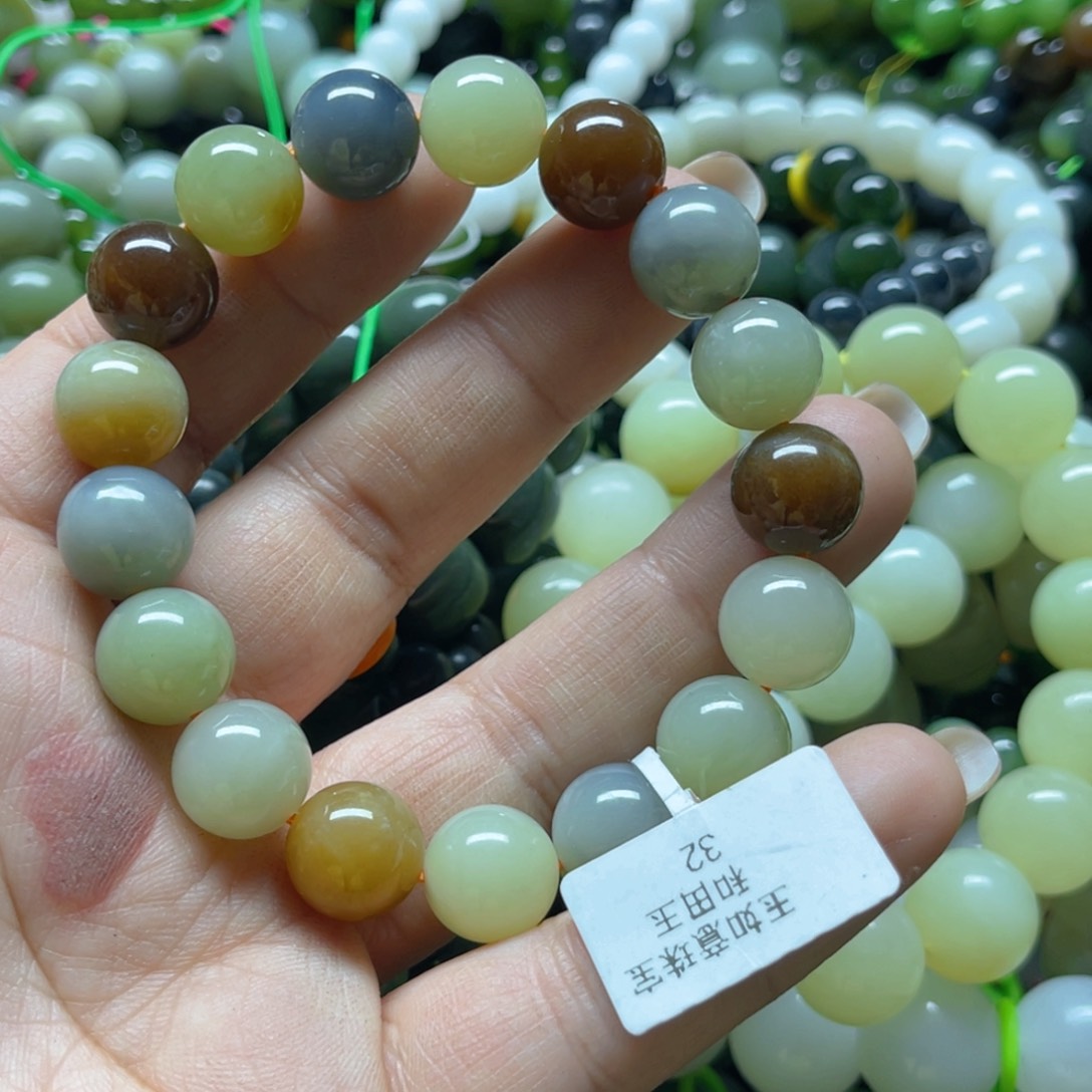 和田玉手链未镶嵌