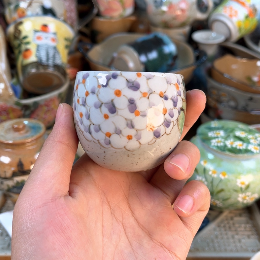 景德镇手工手绘杯